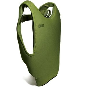 BUILT laptop backpack green L